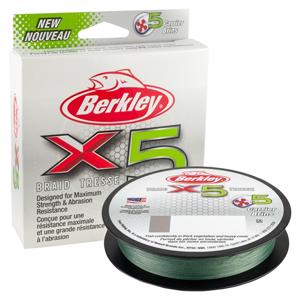 Berkley X5 Fletline 150M Low-vis Green